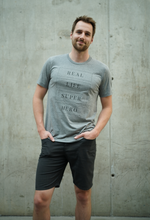 Load image into Gallery viewer, Real Life Superhero Adult T-Shirt - Heather Grey