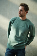Load image into Gallery viewer, Empathy Oversized Crewneck - Alpine Green