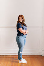 Load image into Gallery viewer, Baby's Breath Tee - Navy