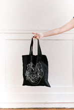 Load image into Gallery viewer, Baby's Breath Tote - Black