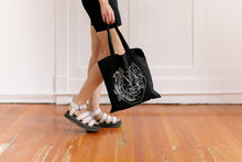 Load image into Gallery viewer, Baby's Breath Tote - Black