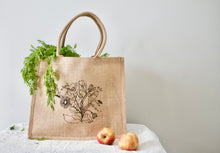 Load image into Gallery viewer, Daisy Tote - Burlap