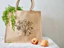 Load image into Gallery viewer, Daisy Tote - Burlap