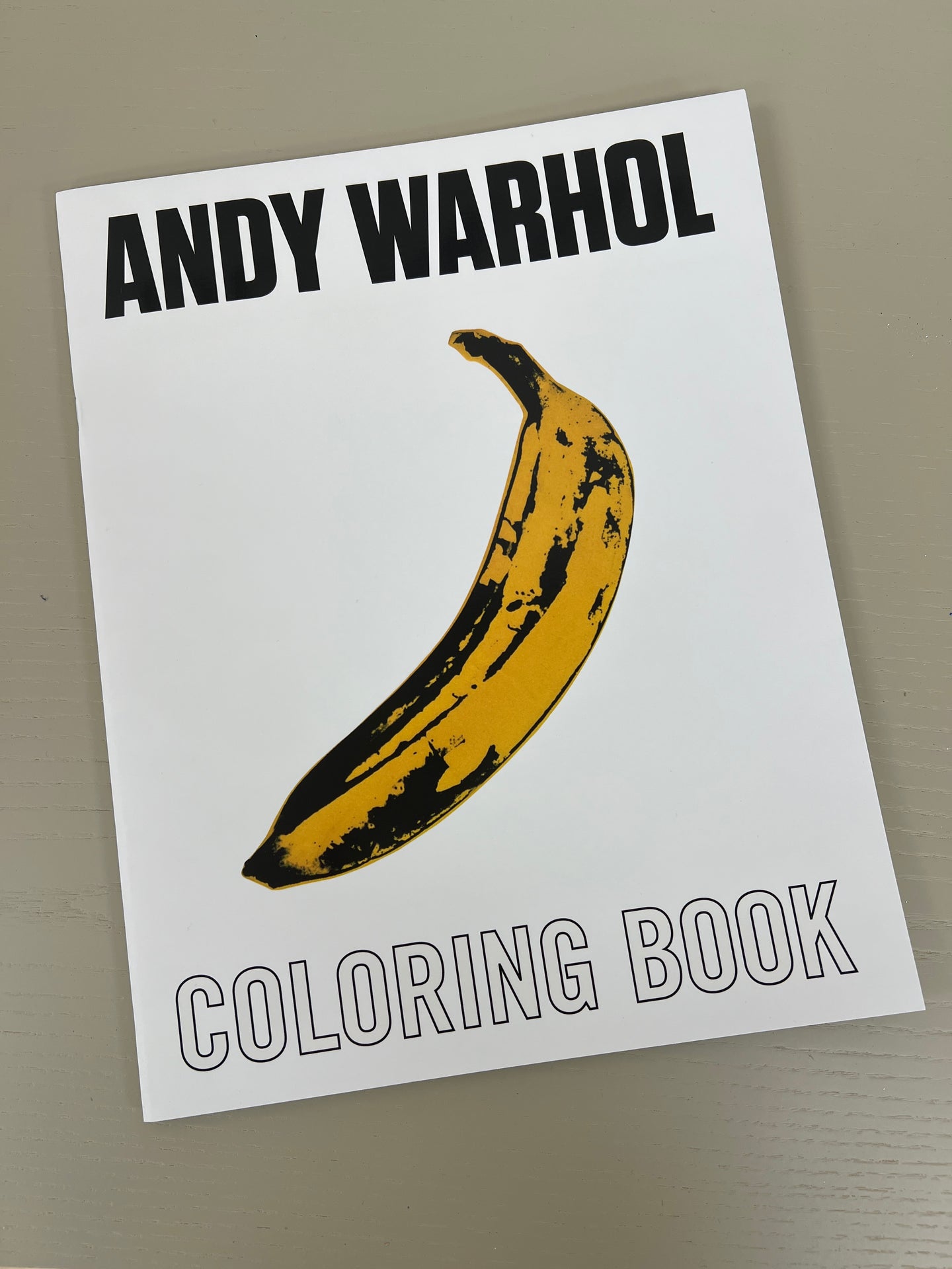 Andy Warhol Colouring Book