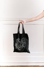 Load image into Gallery viewer, Baby&#39;s Breath Tote - Black
