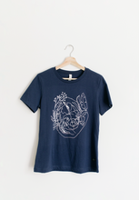 Load image into Gallery viewer, Baby&#39;s Breath Tee - Navy
